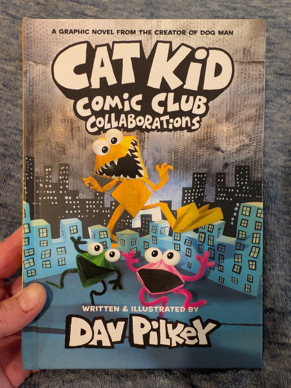 Cat Kid Comic Club Collaborations by - Blue Cover